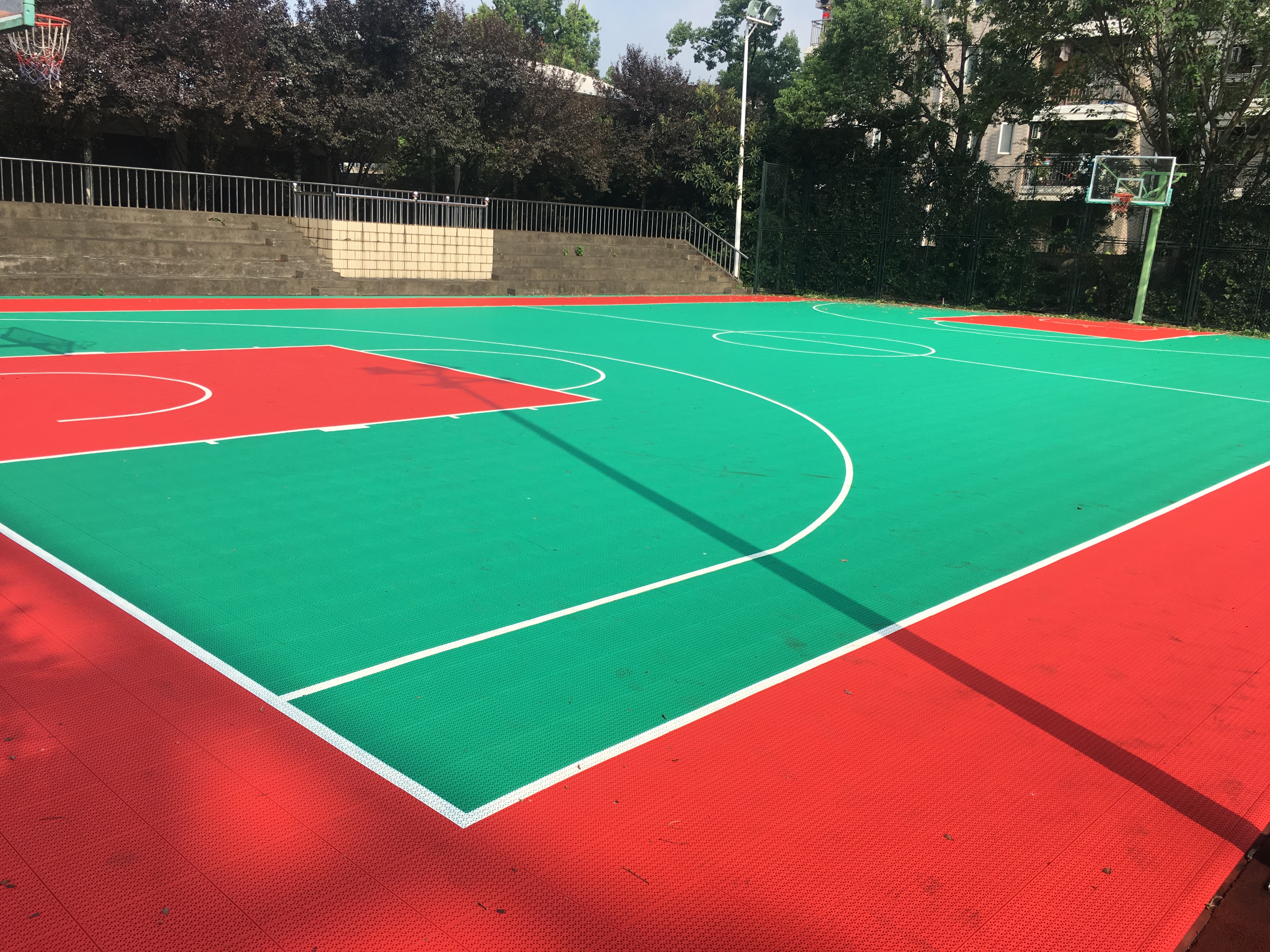留下部隊(duì)籃球場提升改造項(xiàng)目
